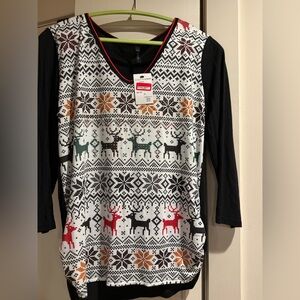 Christmas themed T-shirt size XL